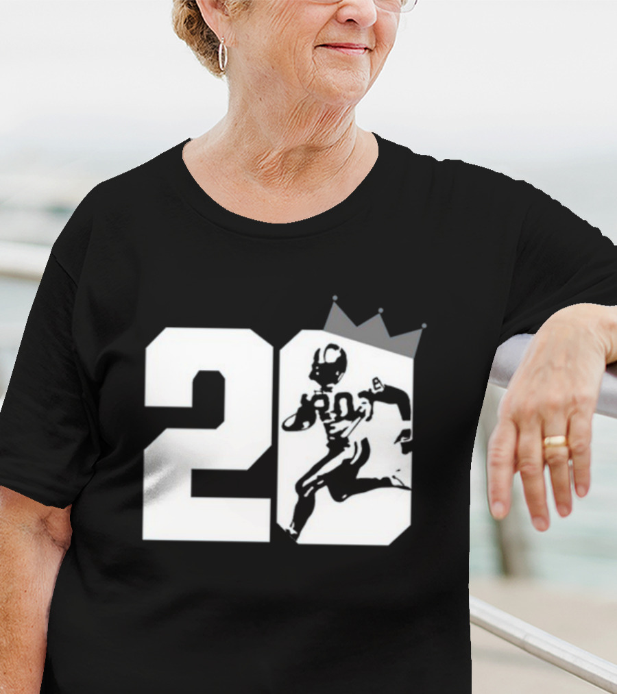 Barry King 20 Football Crown T-Shirt