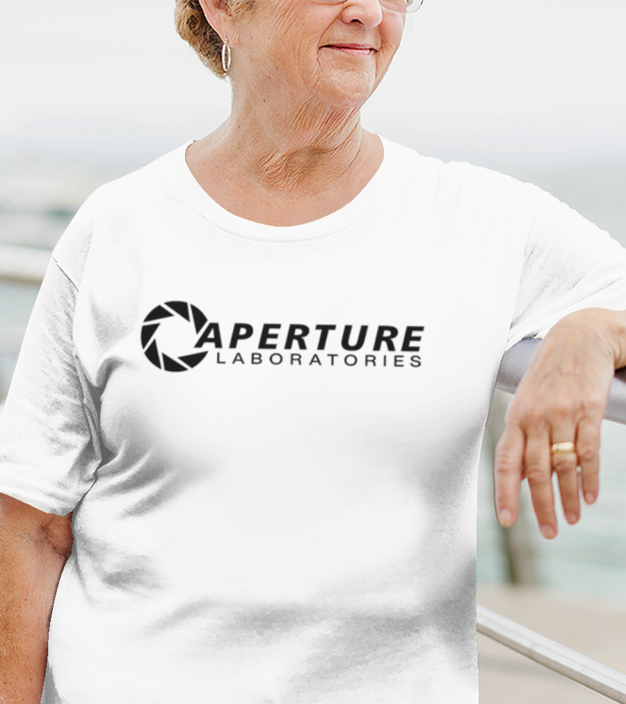 Aperture Laboratories Logo Iconic Science Fiction Gaming T-Shirt