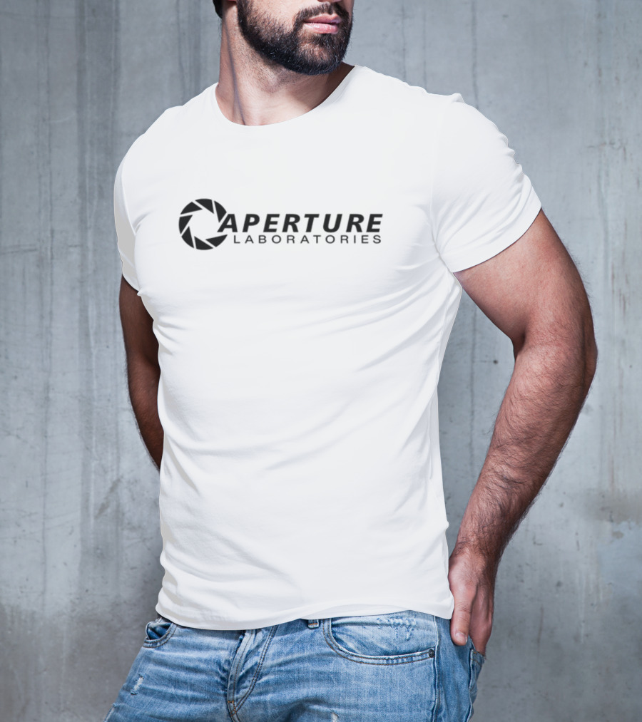 Aperture Laboratories Logo Iconic Science Fiction Gaming T-Shirt