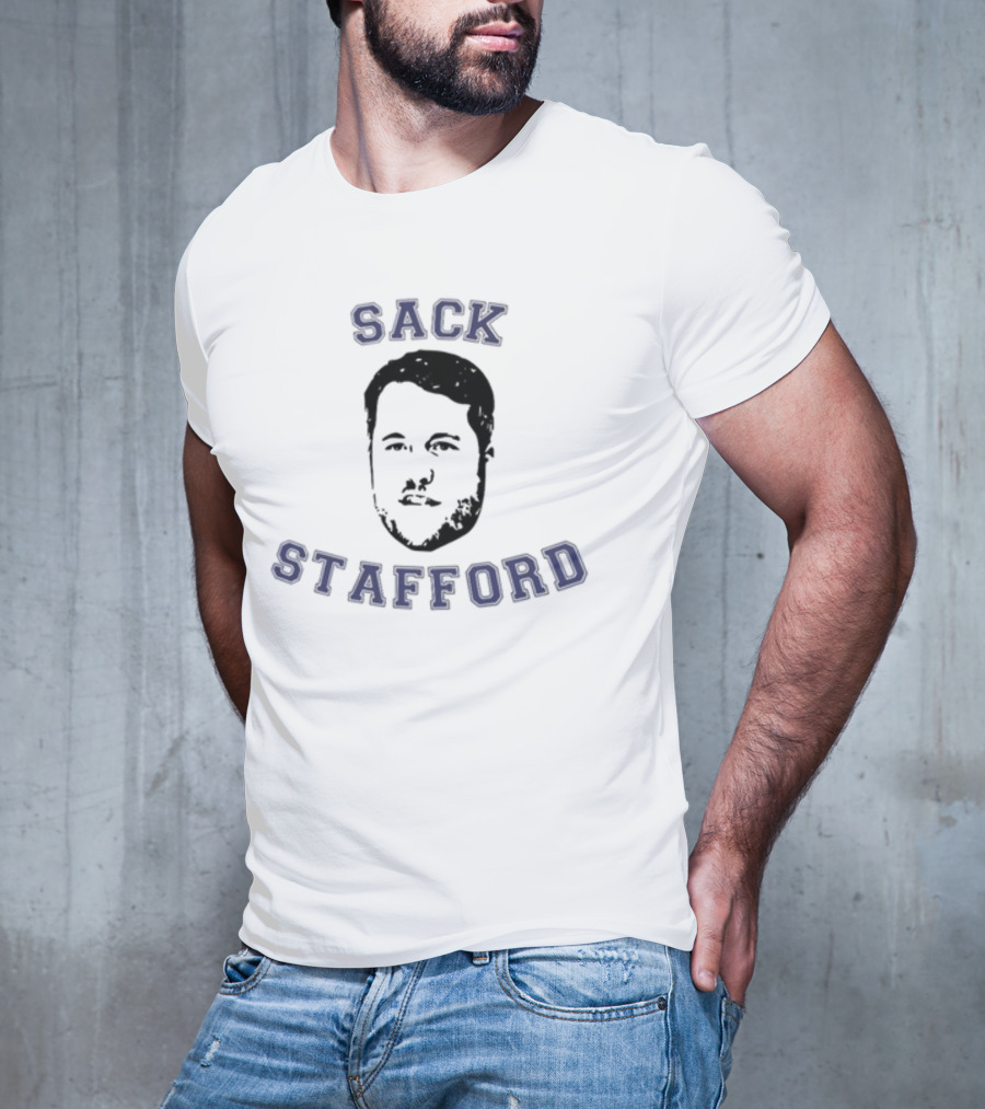 Sack Stafford Football Quarterback Fan T-Shirt