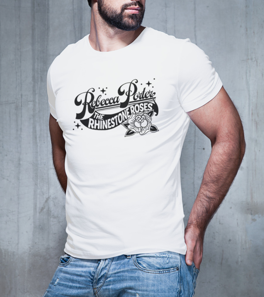 Rebecca Porter And The Rhinestone Roses Vintage Floral T-Shirt