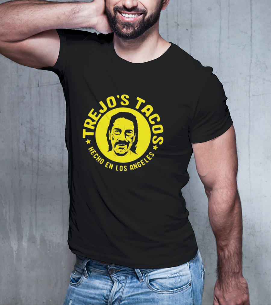 Trejo's Tacos Hecho En Los Angeles Yellow T-Shirt