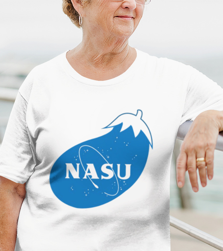 NASA Eggplant Nasu Space T-Shirt