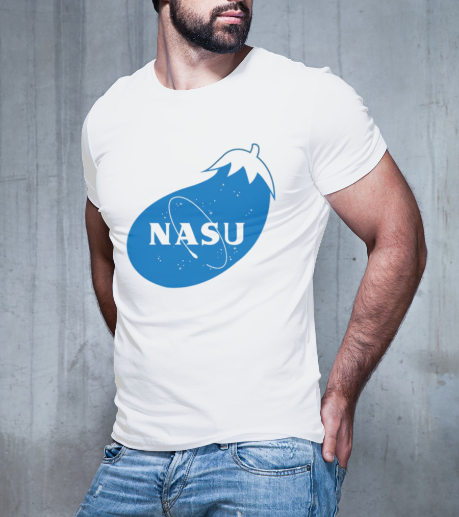 NASA Eggplant Nasu Space T-Shirt