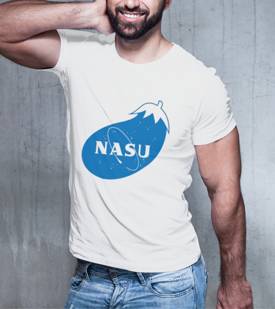NASA Eggplant Nasu Space T-Shirt