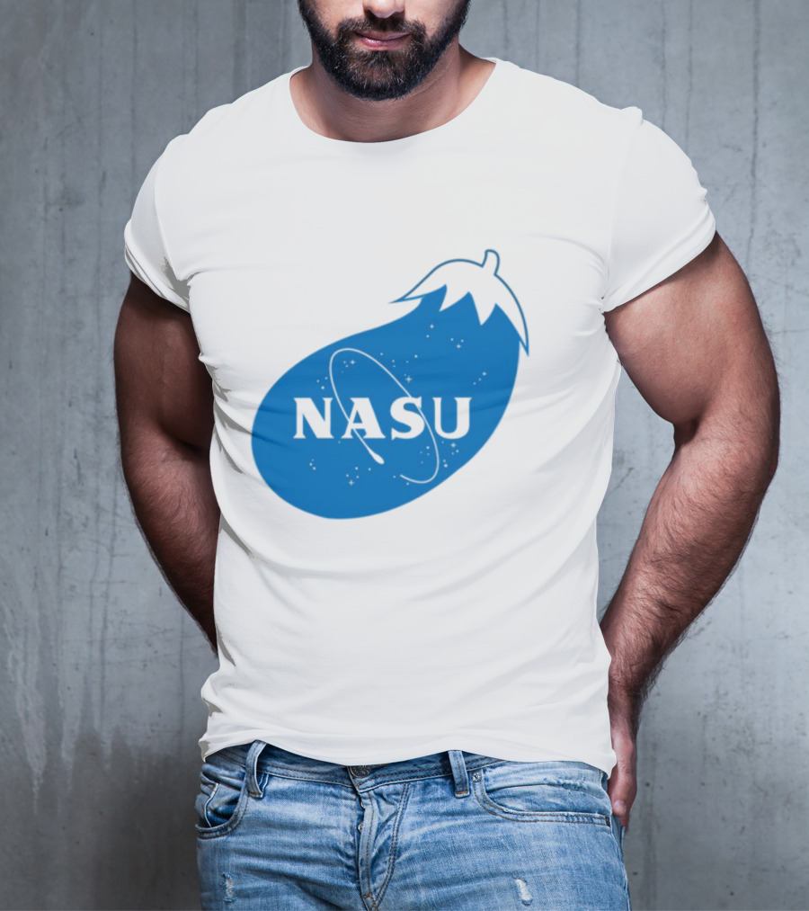 NASA Eggplant Nasu Space T-Shirt