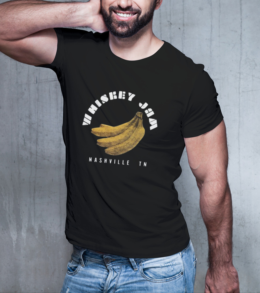 Whiskey Jam Nashville TN Banana T-Shirt