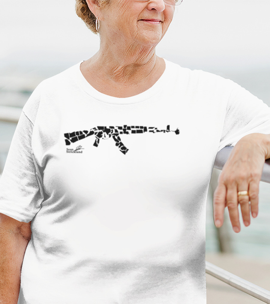 50 Protected By The 2Nd Sean Strickland Rifle T-Shirt