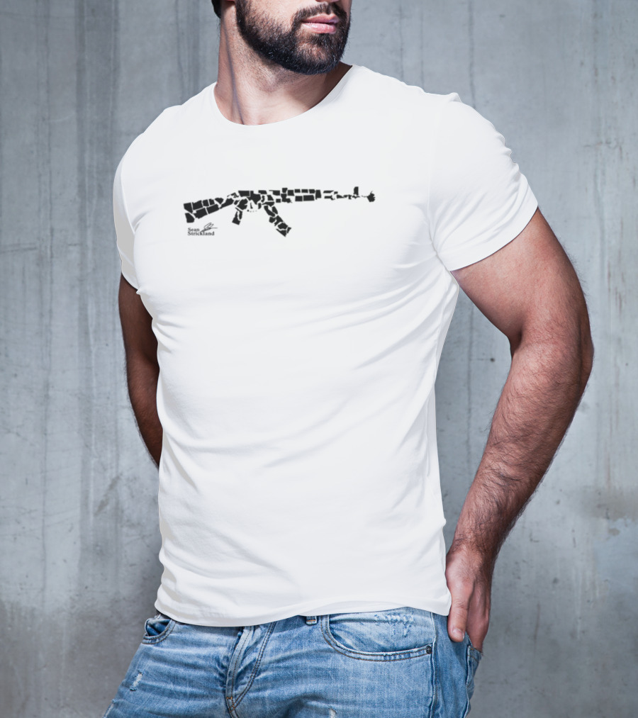 50 Protected By The 2Nd Sean Strickland Rifle T-Shirt