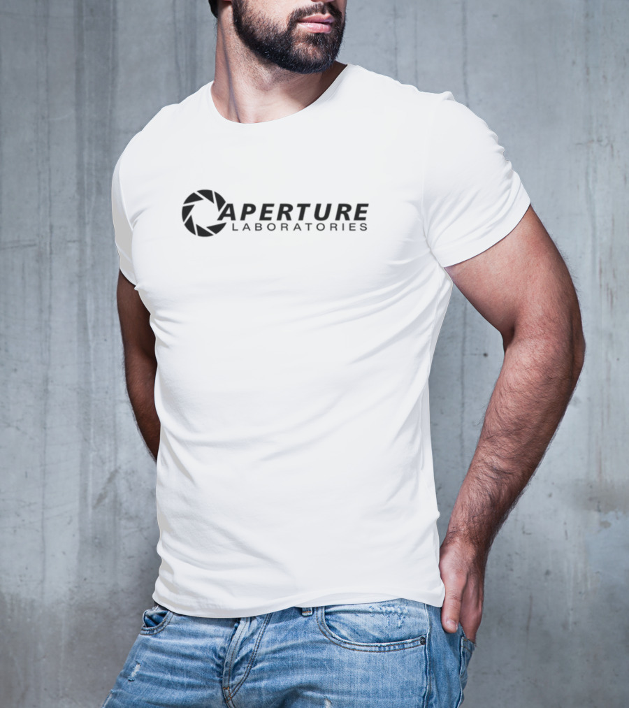 Aperture Laboratories Science Logo Fan Merchandise T-Shirt