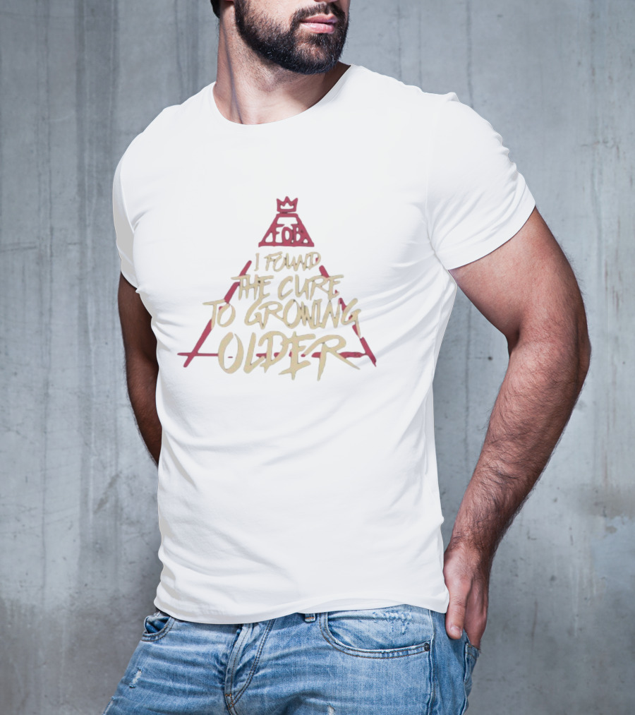 FOB I Found The Cure To Growing Older Crown Pyramid T-Shirt