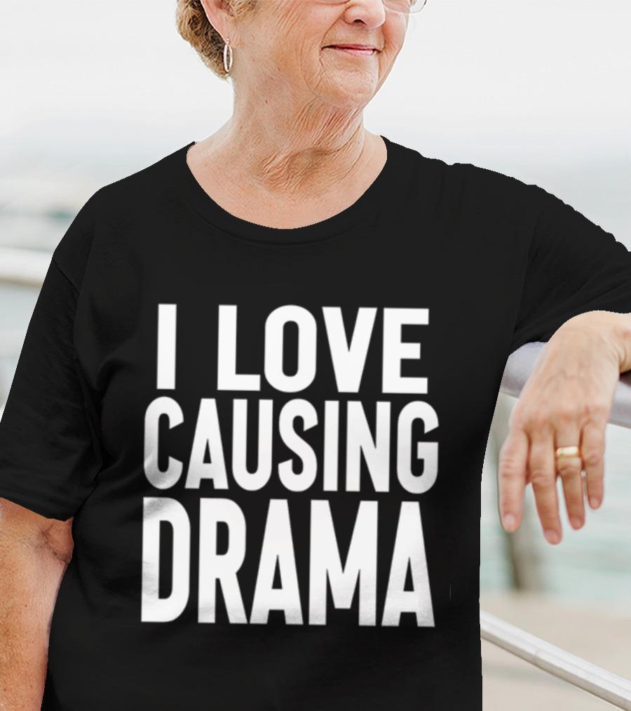 Jaded London I Love Causing Drama T-Shirt