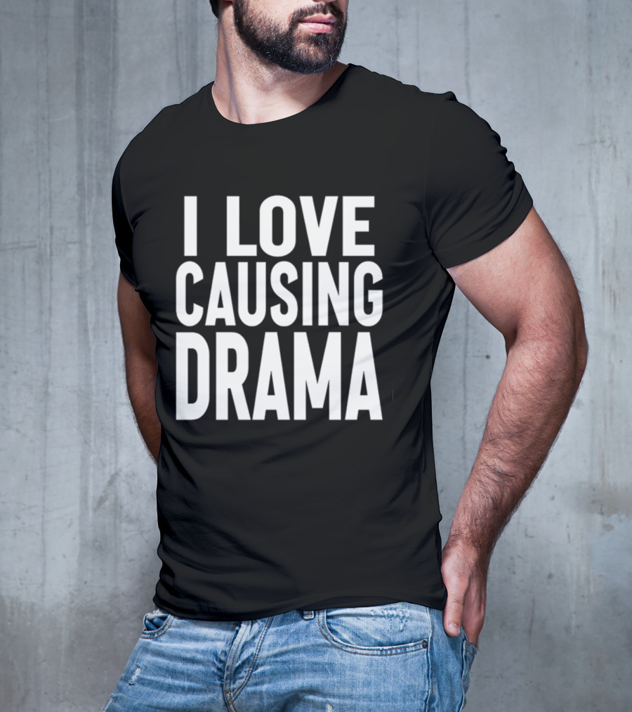 Jaded London I Love Causing Drama T-Shirt