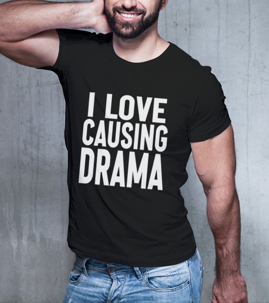 Jaded London I Love Causing Drama T-Shirt