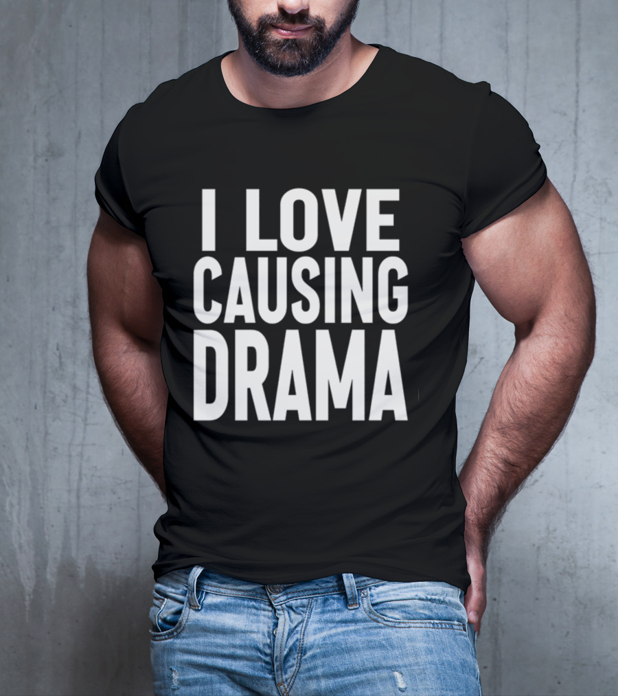 Jaded London I Love Causing Drama T-Shirt