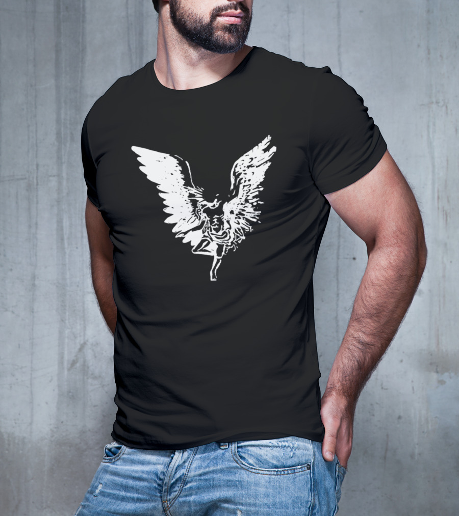 Therapy When I Get Rich All The Homies Getting Therapy Angel Wings T-Shirt