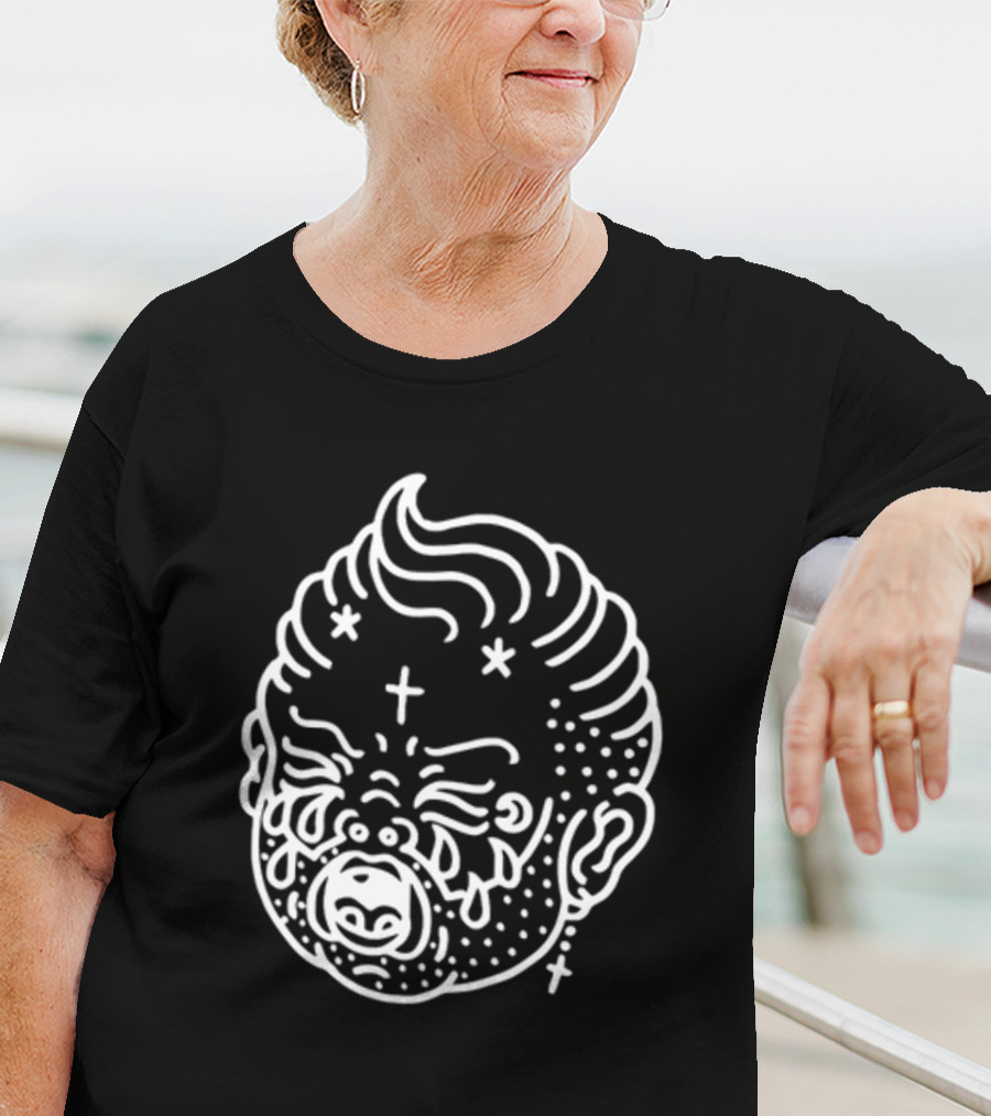 Wade Macneil Crybaby Monochrome T-Shirt
