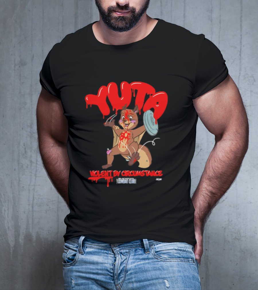 Yuta Violent By Circumstance BCC Combat Club Cartoon T-Shirt