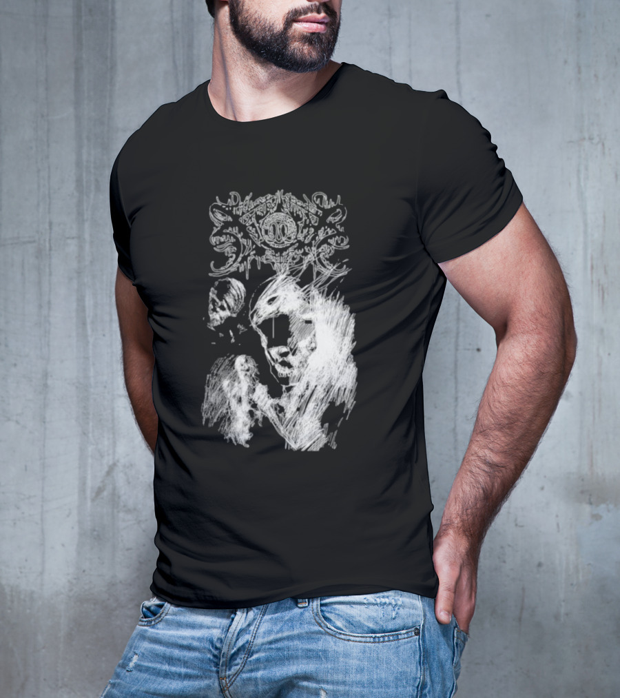 Xasthur Morbid Sketches Abstract Dark T-Shirt