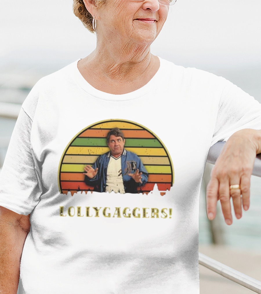 Lollygaggers Vintage Retro Rainbow Jacket T-Shirt