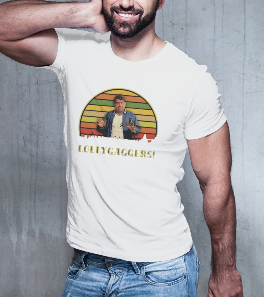 Lollygaggers Vintage Retro Rainbow Jacket T-Shirt