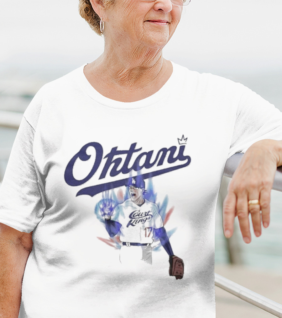 Los Angeles Dodgers Ohtani Court King Dragon Ball T-Shirt