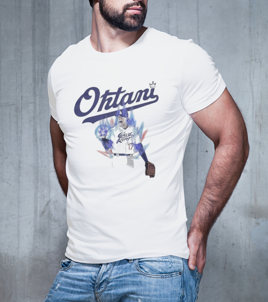 Los Angeles Dodgers Ohtani Court King Dragon Ball T-Shirt