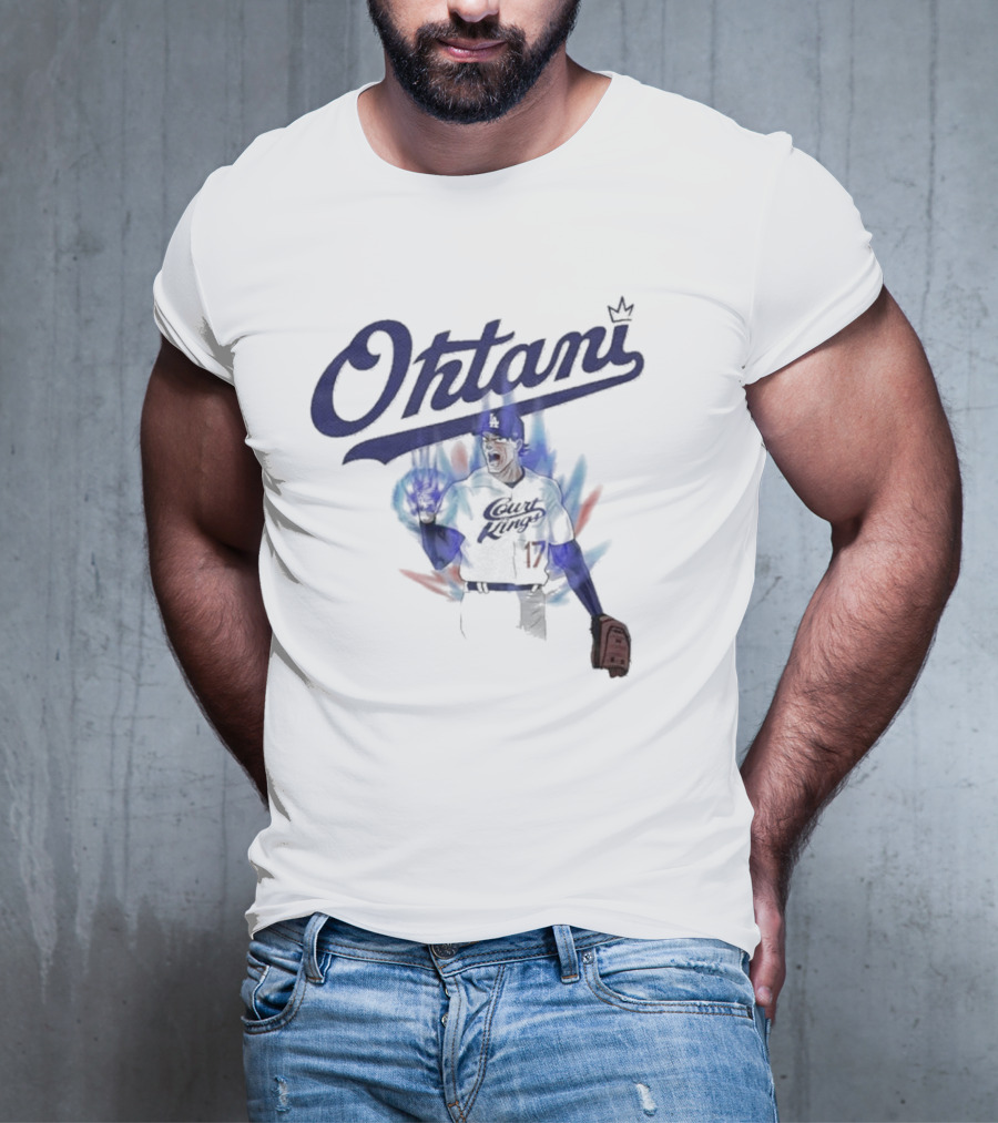 Los Angeles Dodgers Ohtani Court King Dragon Ball T-Shirt