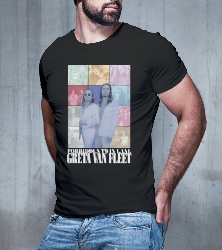 Forbidden Twin Lane Greta Van Fleet Sam And Jake Kiszka T-Shirt