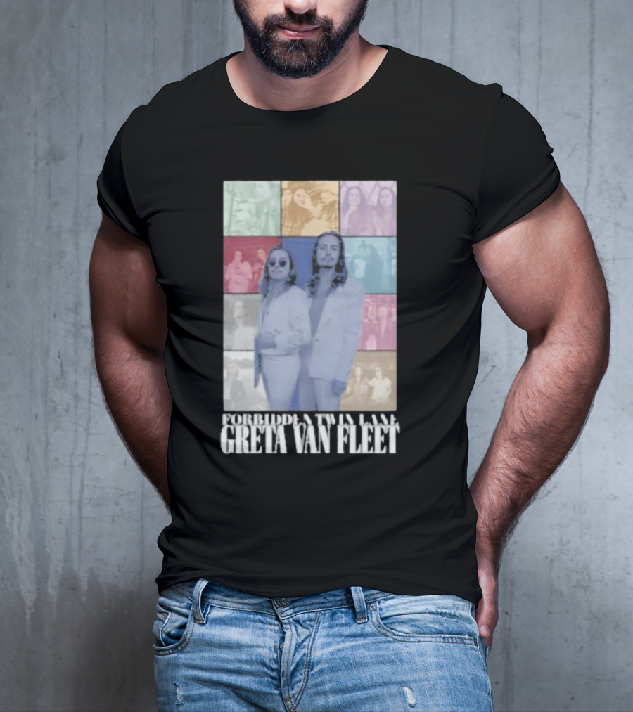 Forbidden Twin Lane Greta Van Fleet Sam And Jake Kiszka T-Shirt