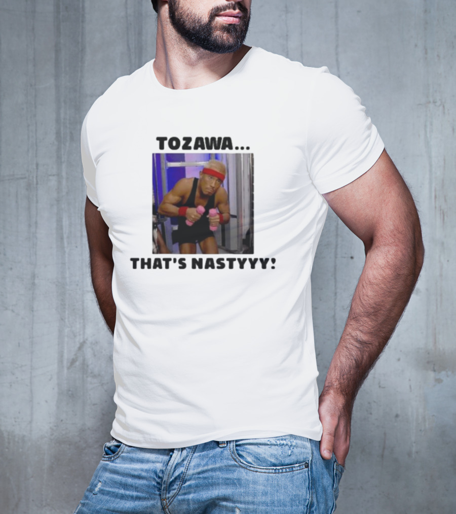 Tozawa. That’s Nastyyy Pink Dumbbells Fitness Focus T-Shirt