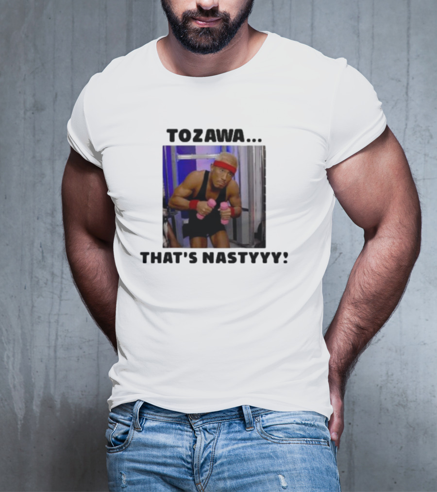 Tozawa. That’s Nastyyy Pink Dumbbells Fitness Focus T-Shirt