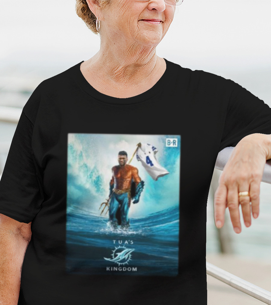 Tua's Kingdom Dolphins Conquer Cowboys B/R T-Shirt