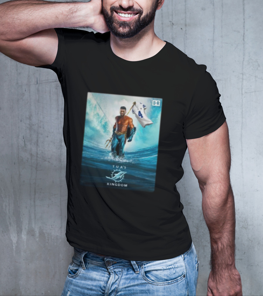 Tua's Kingdom Dolphins Conquer Cowboys B/R T-Shirt