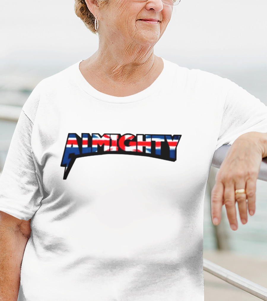Almighty Union Jack Arnold Billy Allen T-Shirt