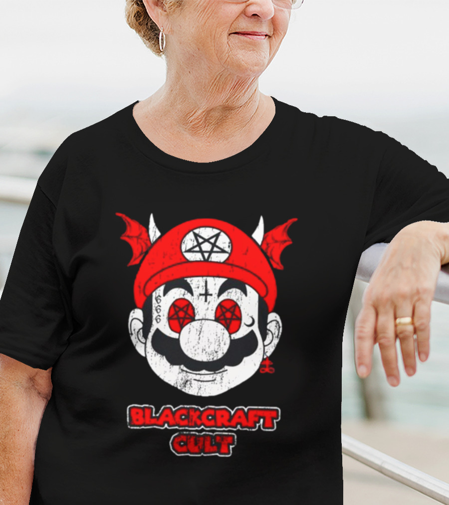 Blackcraft Cult It's A Me Satan Mario T-Shirt