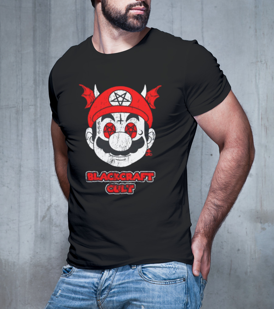 Blackcraft Cult It's A Me Satan Mario T-Shirt
