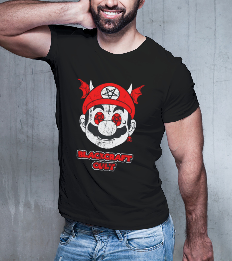 Blackcraft Cult It's A Me Satan Mario T-Shirt