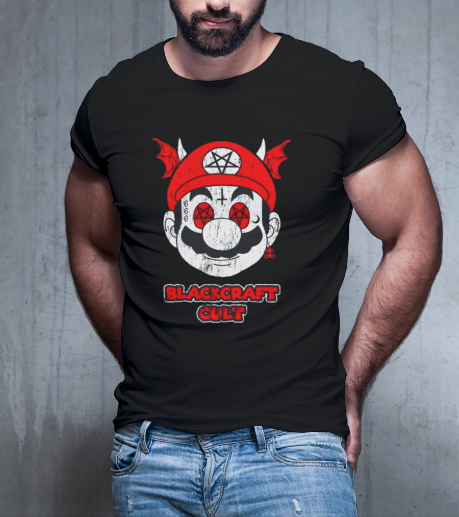 Blackcraft Cult It's A Me Satan Mario T-Shirt