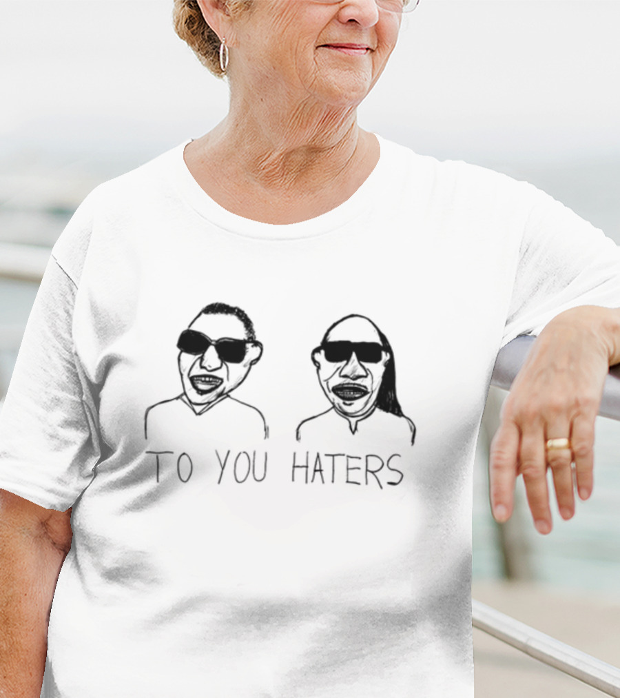 Dave Portnoy To You Haters Sunglasses Cartoon T-Shirt