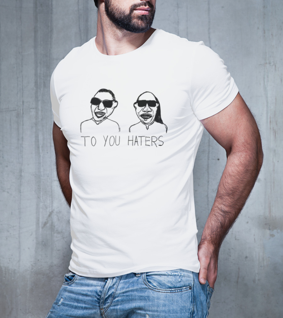 Dave Portnoy To You Haters Sunglasses Cartoon T-Shirt