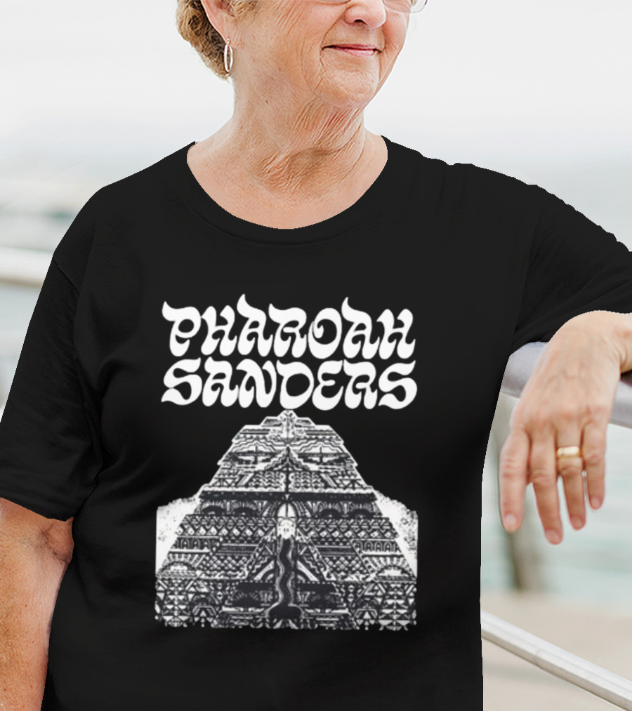 Pharoah Sanders Pyramid Artwork Psychedelic T-Shirt