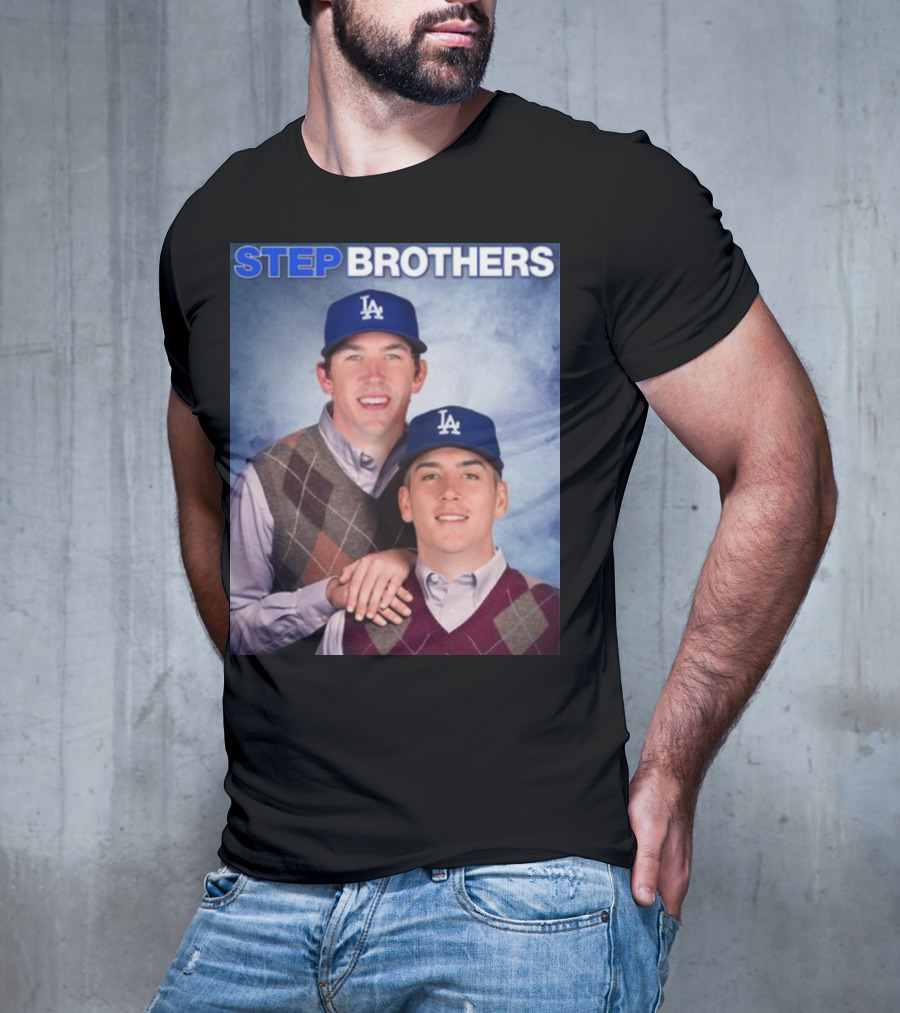 Bobby Miller Walker Buehler LA Step Brothers T-Shirt