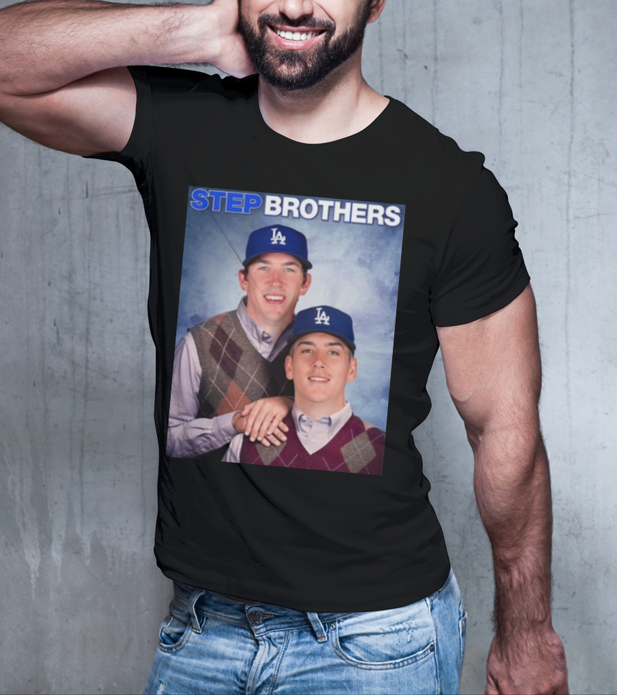 Bobby Miller Walker Buehler LA Step Brothers T-Shirt