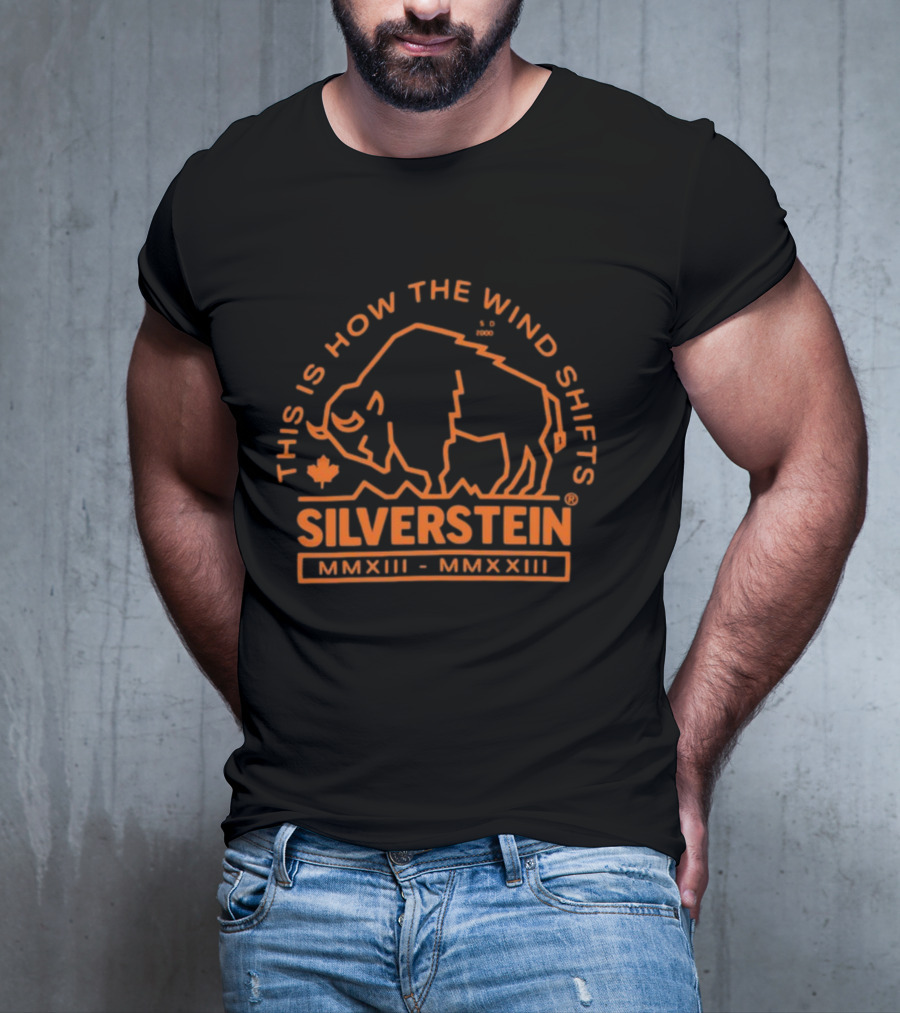 THIS IS HOW THE WIND SHIFTS SILVERSTEIN MMXIII - MMXXIII BUFFALO T-Shirt