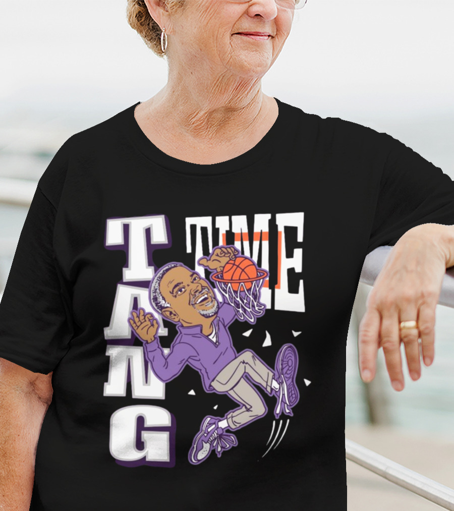 Charliehustle Tang Time Coach Jerome Basketball Slam Dunk T-Shirt