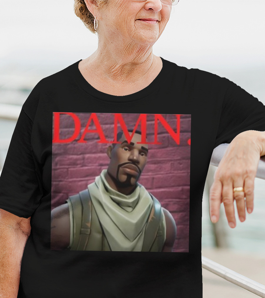 Rroguethreads Kendrick Lamar Spitfire Damn Brick Wall Character T-Shirt