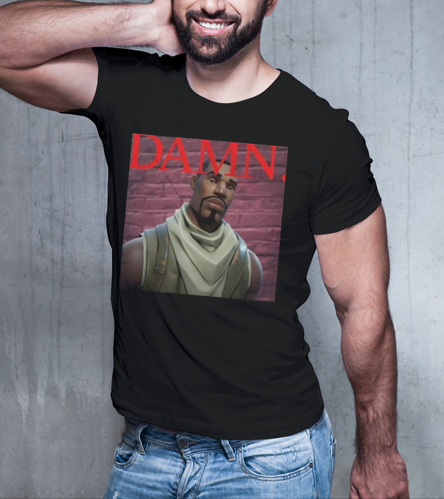 Rroguethreads Kendrick Lamar Spitfire Damn Brick Wall Character T-Shirt