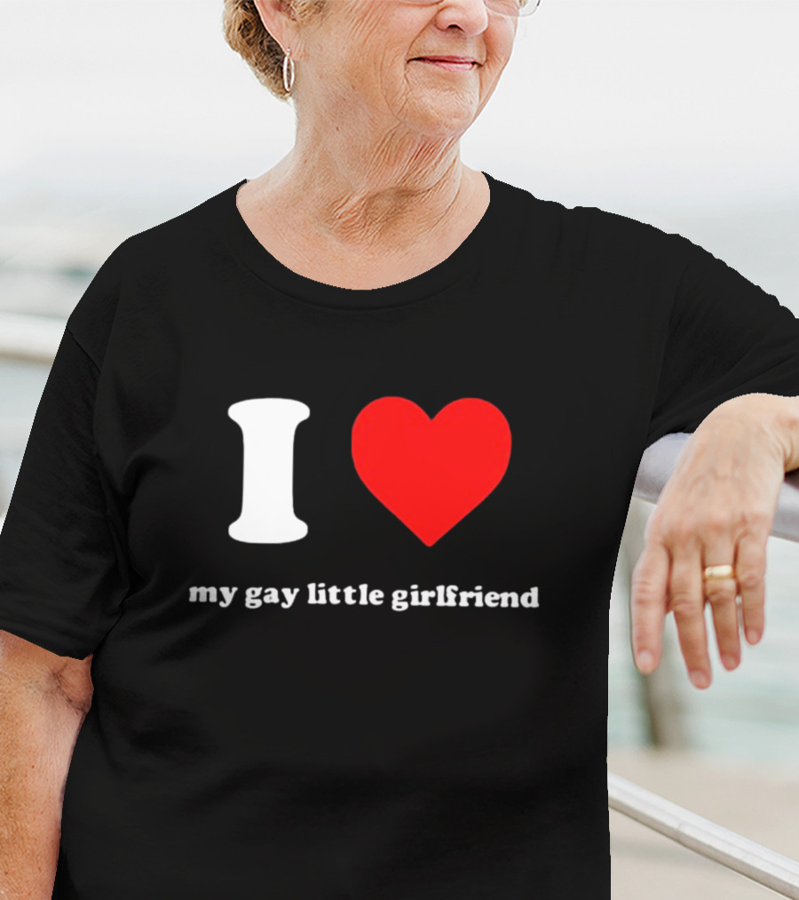 Vinny Mauro I Heart My Gay Little Girlfriend T-Shirt