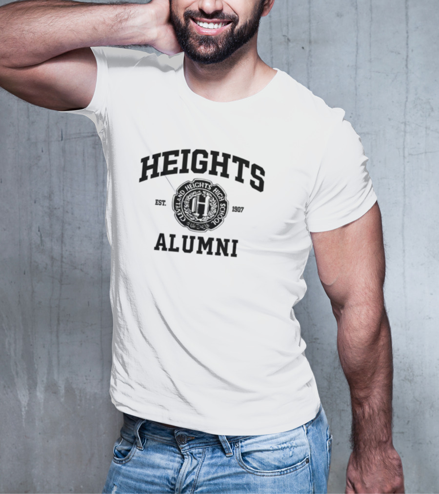 Heights Alumni Cleveland Heights High School Est. 1907 Jason And Travis T-Shirt